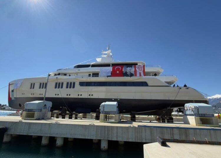 Nebula Yacht Launches 58 Meter Diesel-Electric Superyacht Amanda