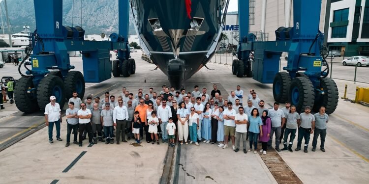 The First Hull of the Kando 85 Series Has Been Launched